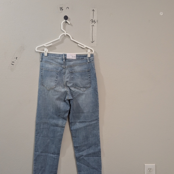 Ella Moss Light Blue Straight Leg Jeans - Picture 7 of 7
